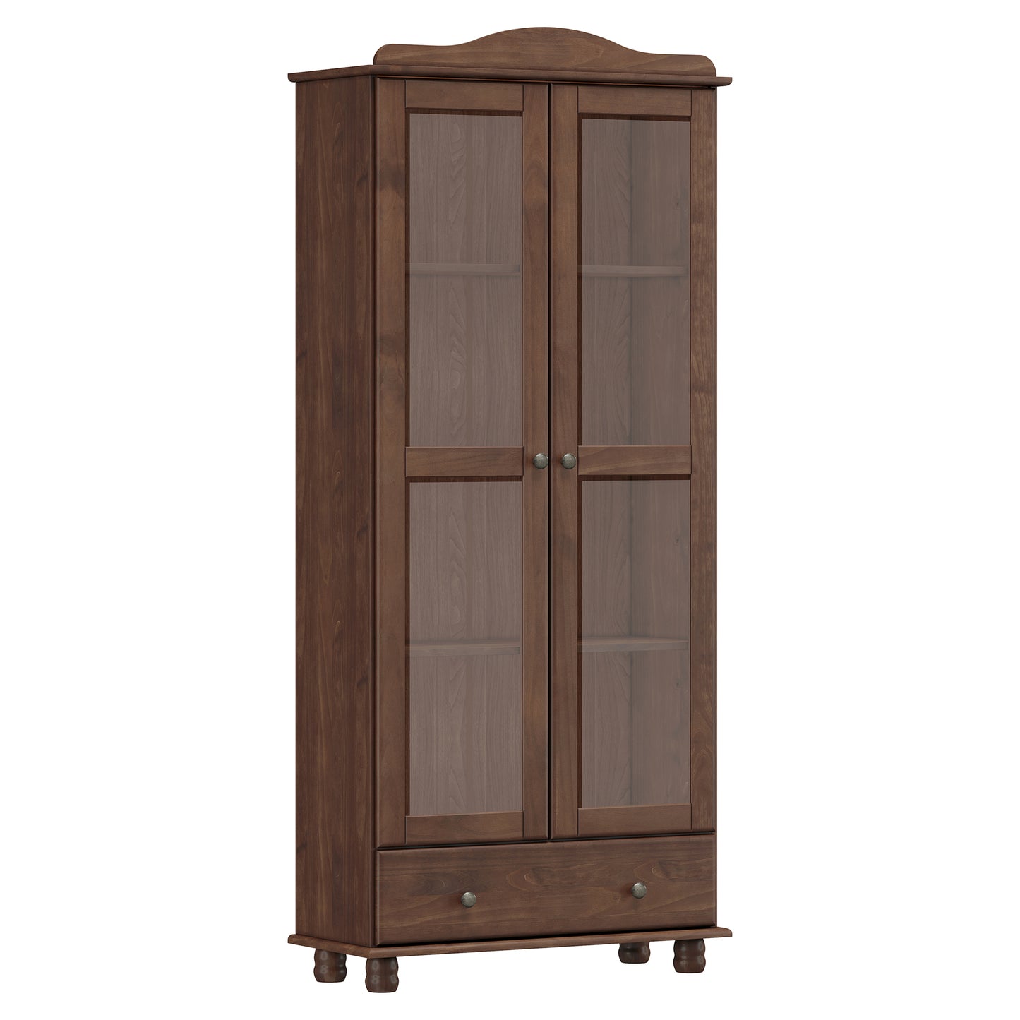 Vitrina RUBI 2 puertas 1 cajón