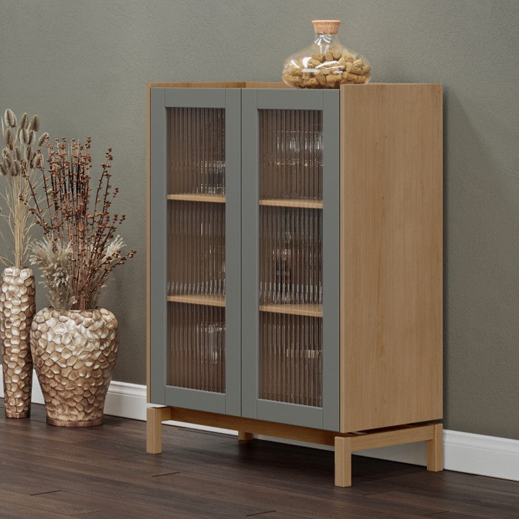 Vitrina Barcelona 2 puertas 3 divisiones